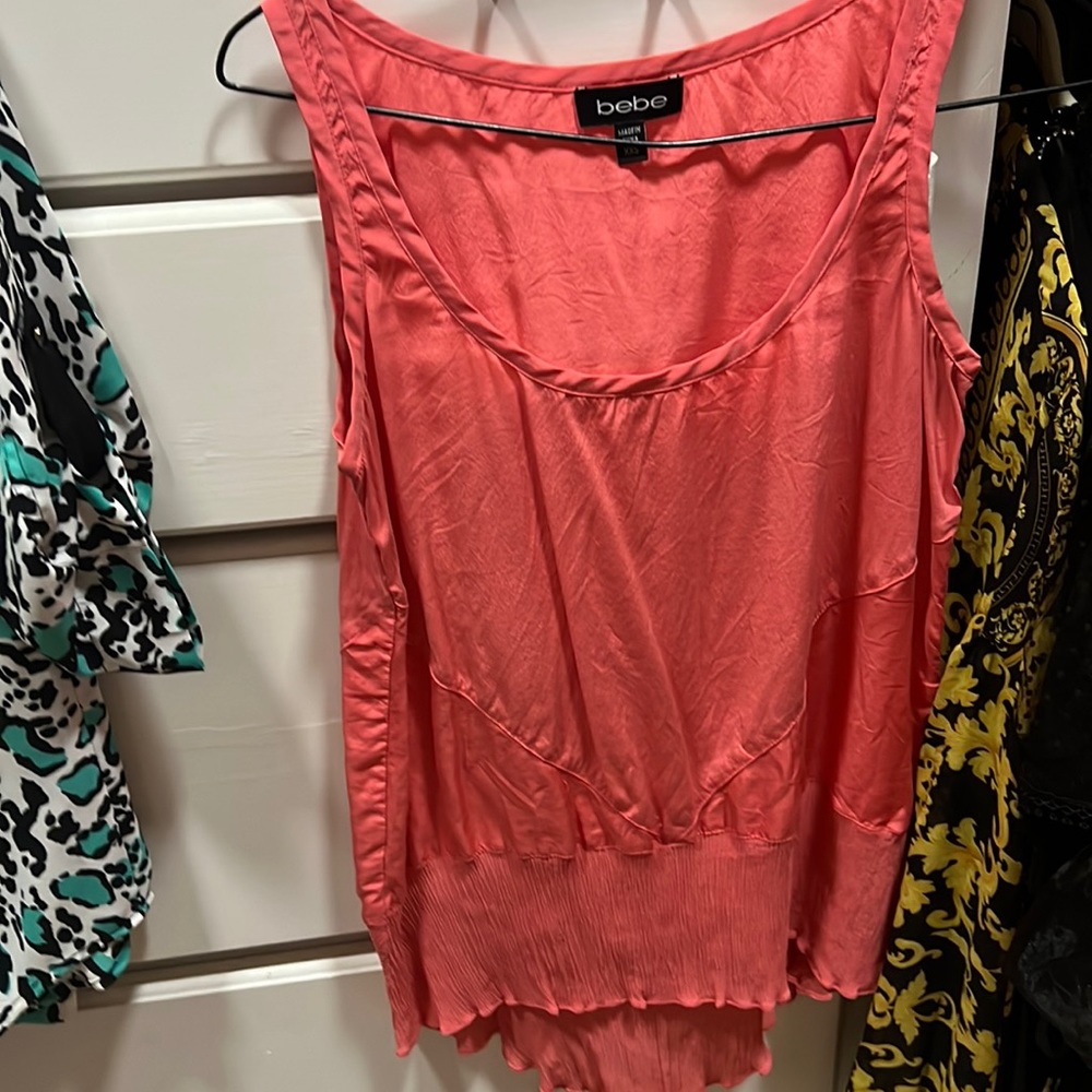 Bebe silk top XXS 👏🥰🔥❤️